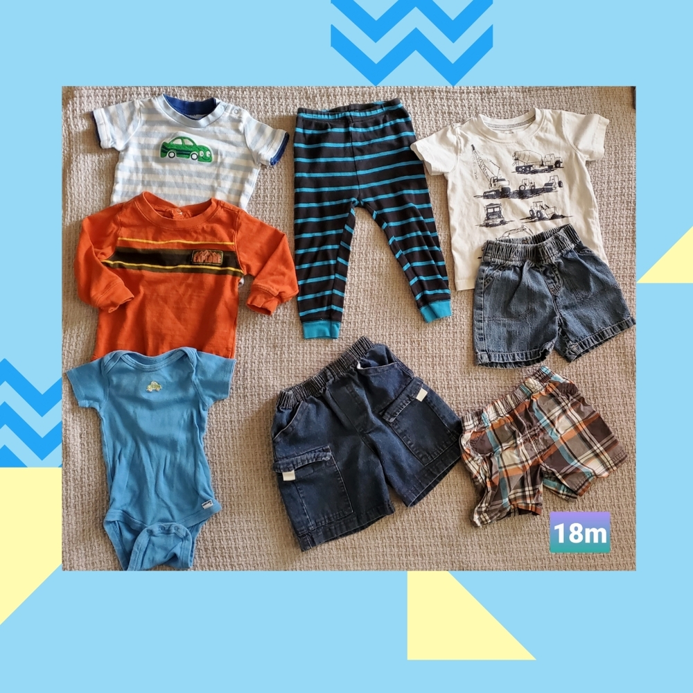 Bundle of clothing for baby boy 18 months